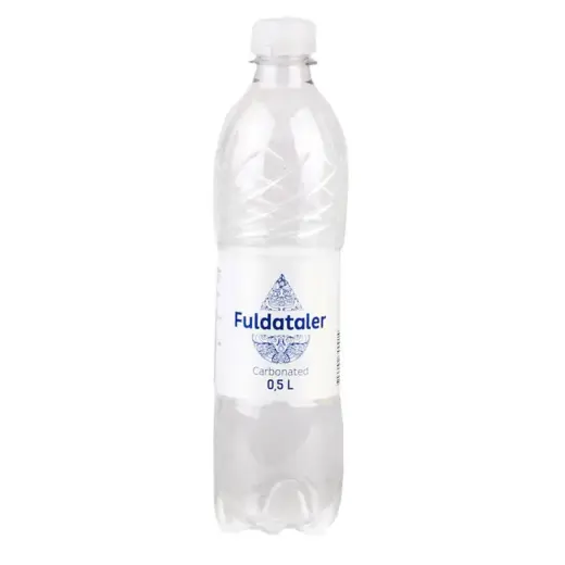 Galda ūdens FULDATALER gāzēts, PET, 0.5l