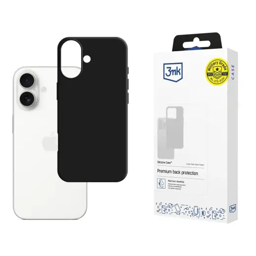 3mk phone case for iPhone 17 black