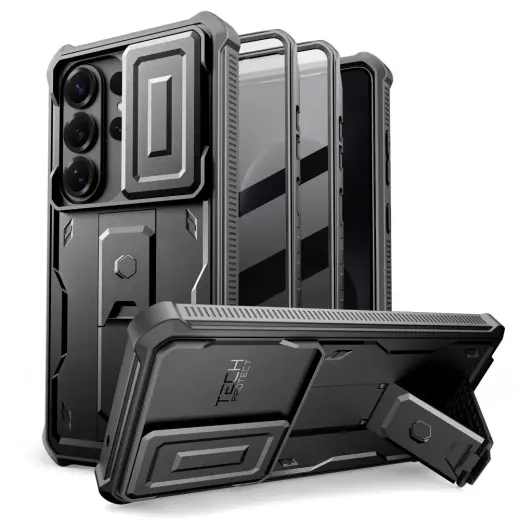 TECH-PROTECT Kevlar Cam+ telefono dėklas Samsung Galaxy S26 Ultra (S948) juodas