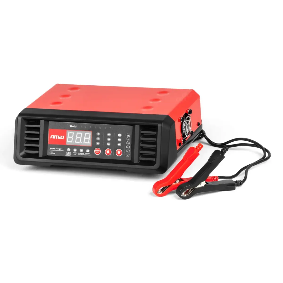 Battery charger 10A 6V 12V AMIO-04056