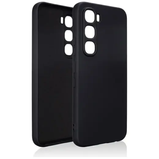 Etui Beline Silicone do Infinix Hot 60    Pro czarny