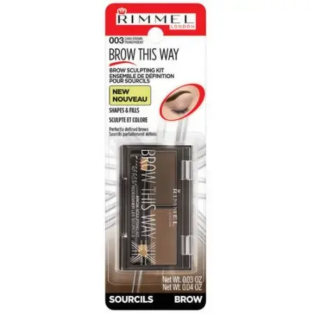 Debenhams Brow This Way Brow Scuplting Kit in Dark Brown