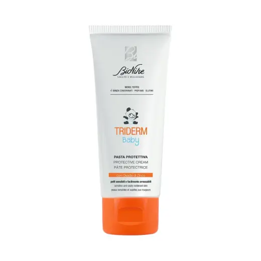 BioNike, Triderm Baby, Soothing & Protecting, Daily, Local Treatment Cream, Sensitivity, For Redness, Diaper Area, 100 ml