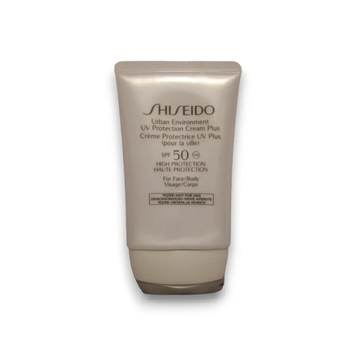 Shiseido, Urban Environment, UV Protection, Sunscreen Cream, For Face & Body, SPF 50, 50 ml *Tester