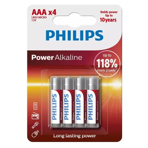 Battery Philips AAA 4gb