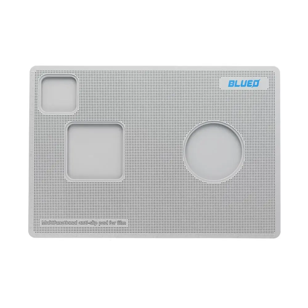 BLUEO tempered glass installation mat