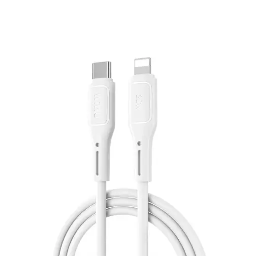 WIWU Starlink Series Wi-C043E data transfer and charging cable | USB-C to Lightning | 30W | white