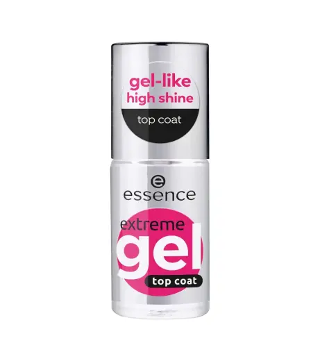 Essence, Extreme Gel, Top Coat, Nail Polish, 01, Gloss To Go, 8 ml