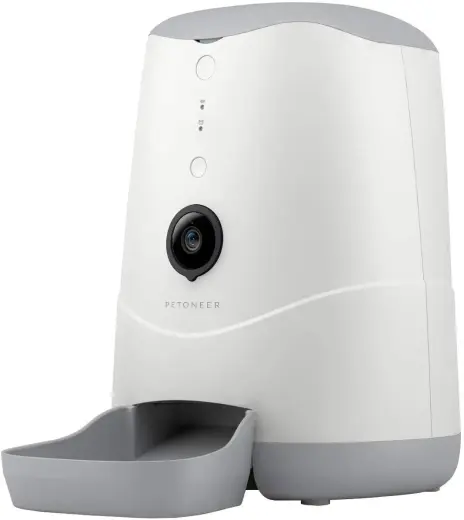 Petoneer PN-110009-01 Nutri Vision smart food dispenser with video camera