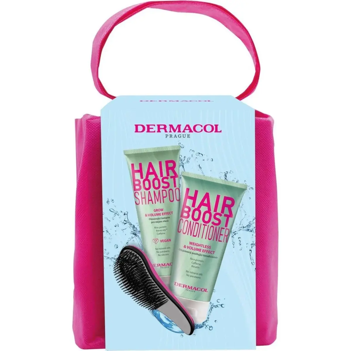 Dermacol, Set Regalo Bellezza, Hair Boost Volume Geschenkset (Set per La Cura Dei Capelli)