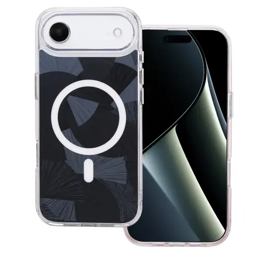 Flash Mag чехол с поддержкой MagSafe для телефона iPhone 17 Air чёрный