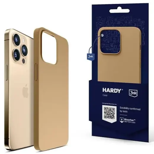 3MK Hardy Case iPhone 14 Pro Max 6,7" gold MagSafe