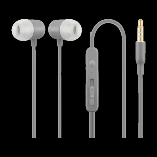 Acme Europe wired earphone HE21G grey with microphone 