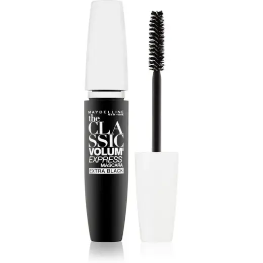 Maybelline Mascara Per Volume Volum` Express Classic Extra Black (Mascara) 10 Ml - Shade: Extra Black.