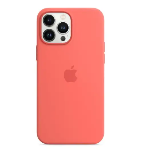 Apple MM2N3ZM/A Silicone maciņš ar MagSafe atbalstu telefonam iPhone 13 Pro Max rozā (Bojāts iepakojums)