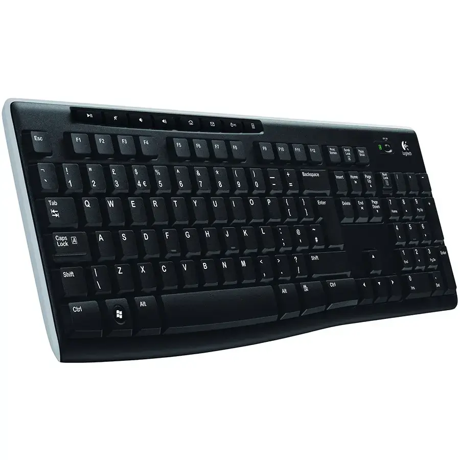 LOGITECH K270 Wireless Keyboard - BLACK - US INT'L