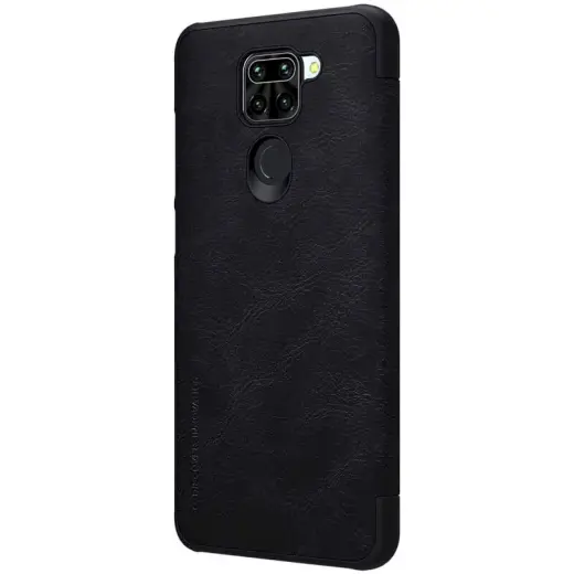 Nillkin Qin Book Case for Xiaomi Redmi Note 9 Black