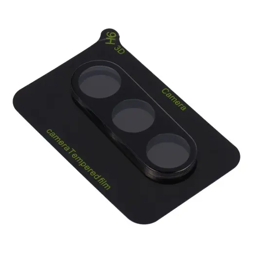 5D Full Glue Camera Tempered Glass - for Samsung Galaxy S25 Plus Black