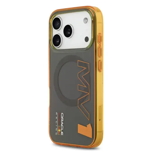 Red Bull PC Double Layer Vertical MV1 maciņš ar MagSafe atbalstu telefonam iPhone 17 Pro pelēks