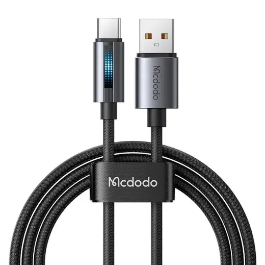 Mcdodo CA-5180 data transfer and charging cable | USB-A to USB-C | 100W | 1.2m | black