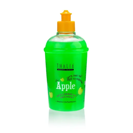 Thalia Natural Beauty, Apple, Hydrating & Calming, Shower Gel, For All Skin Types, 400 ml