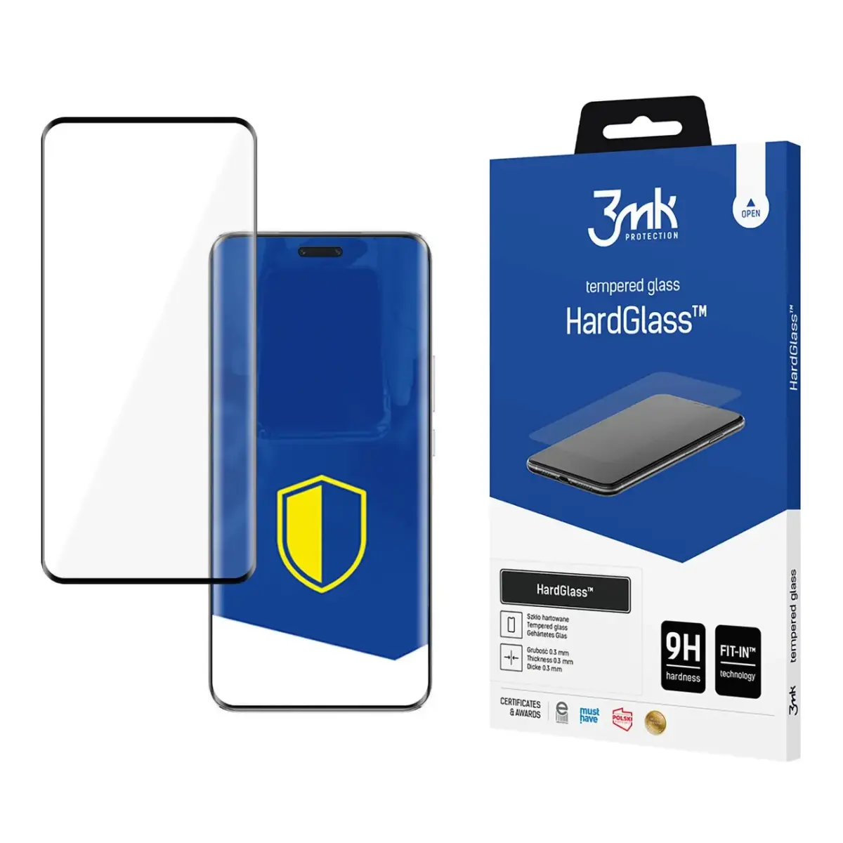 Tempered glass 9H 3mk HardGlassâ¢ for Honor Magic6 Pro