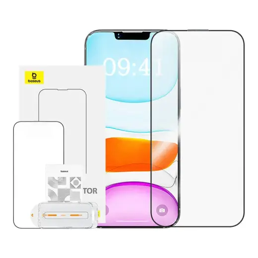 Rūdīts stikls Baseus Crystalline Anti-Glare iPhone 12|12 Pro