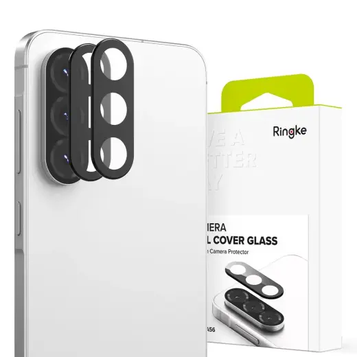 RINGKE CAMERA FULL COVER 2-PACK GALAXY A56 5G BLACK