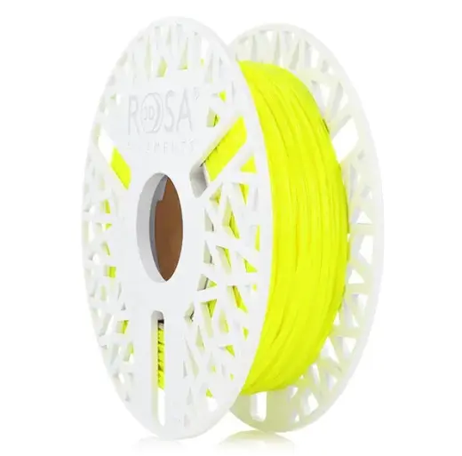 Filaments TPU 96A neona dzeltens 1,75 mm 0,5 kg Rosa3D