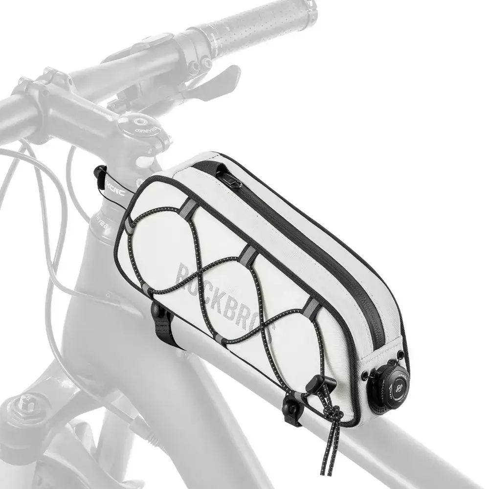 Torba na ramę 0,7L Rockbros TL004 ROAD TO SKY wodoodporna – biała