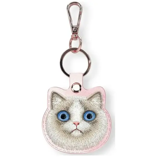 Case Locator Nimmy New Big Eyed   Pet 2.0 Cat pink
