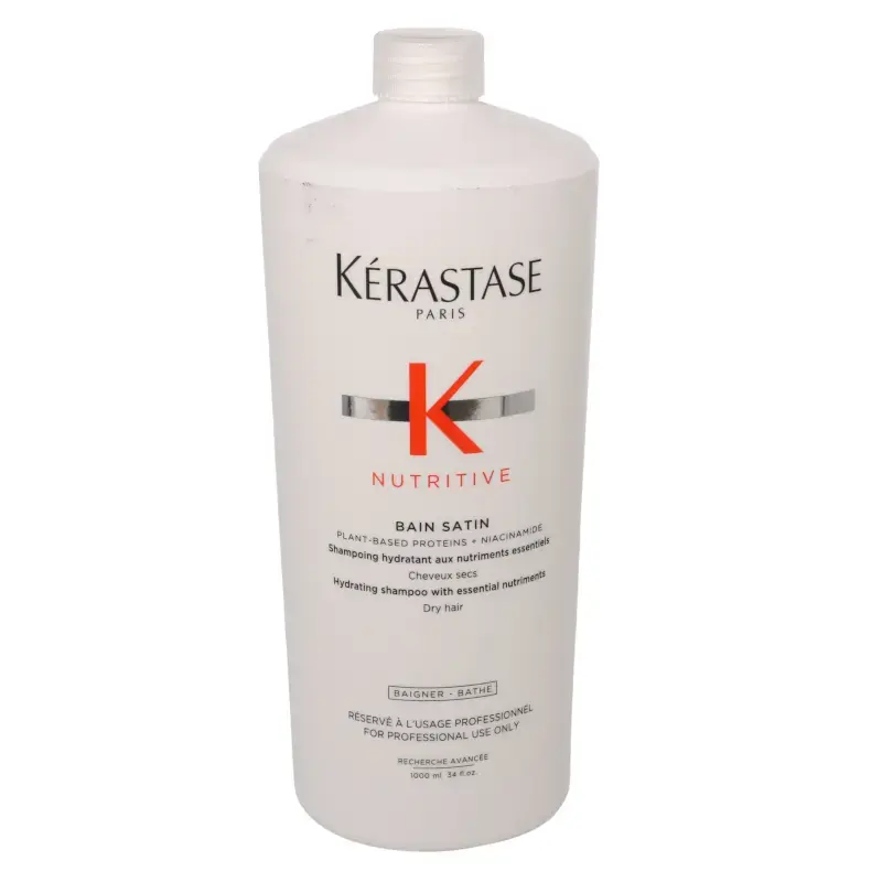 310910 1000 Ml Nutritive Bain Satin Hydrating Shampoo with Essential Nutriments for Dry Hair