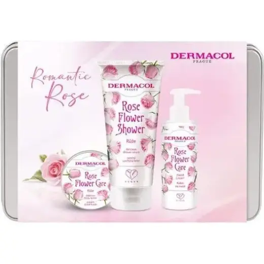 Dermacol, Set Regalo Bellezza, Rosenblüten-Geschenkset (Set Di Profumi)
