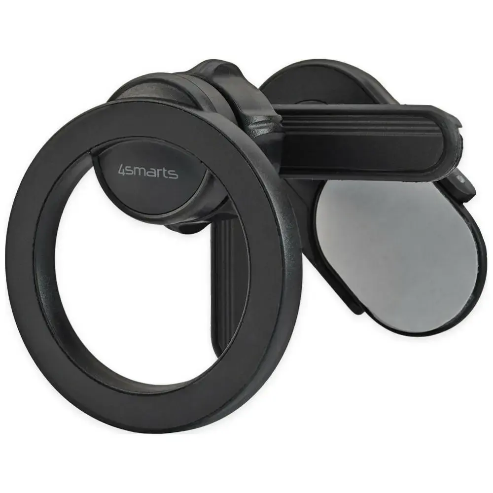 Phone Holder 4smarts Universal for Monitor and Car MagSafe black