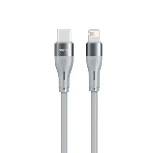 Dudao USB Typ C - Lightning cable 65 W 1 m Power Delivery gray (L6H gray)