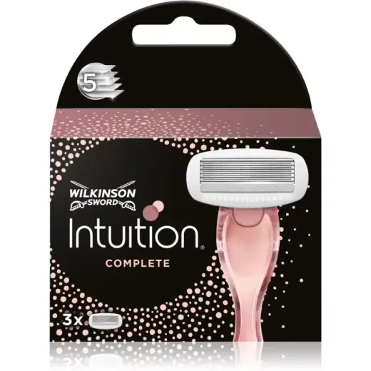 Wilkinson Sword Intuition Complete Blades 3 Ct in Black