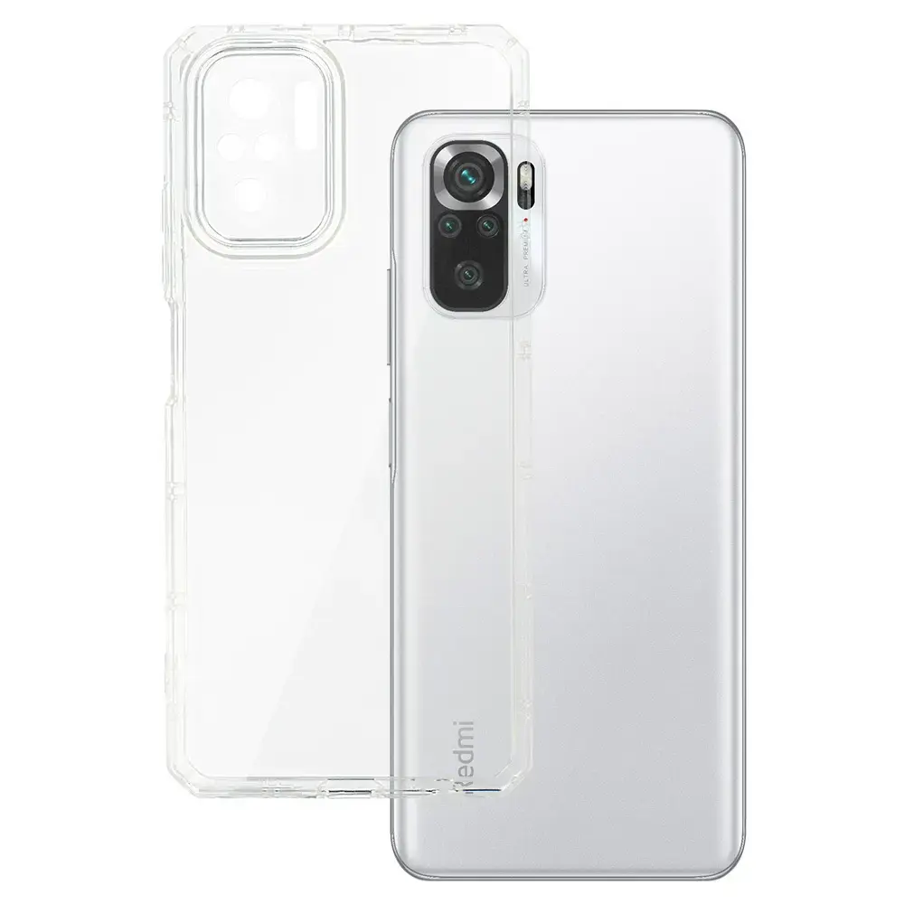 Armor Antishock Case for Xiaomi Redmi Note 10/Note 10S/Poco M5S transparent