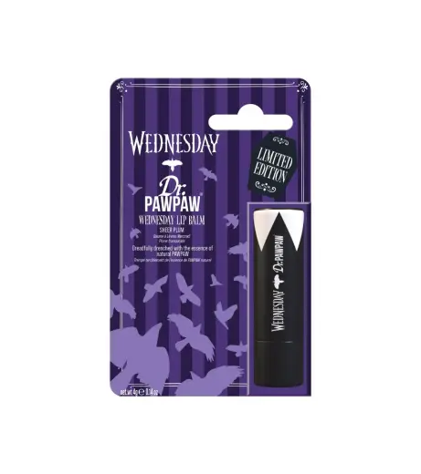 Dr. PawPaw, Wednesday, Hydrating & Conditioning, Lip Balm, Sheer Plum, 4 g