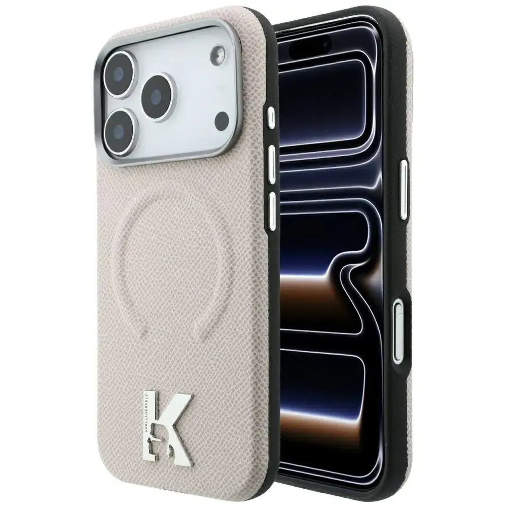 Karl Lagerfeld Case Grained Embossed Ring