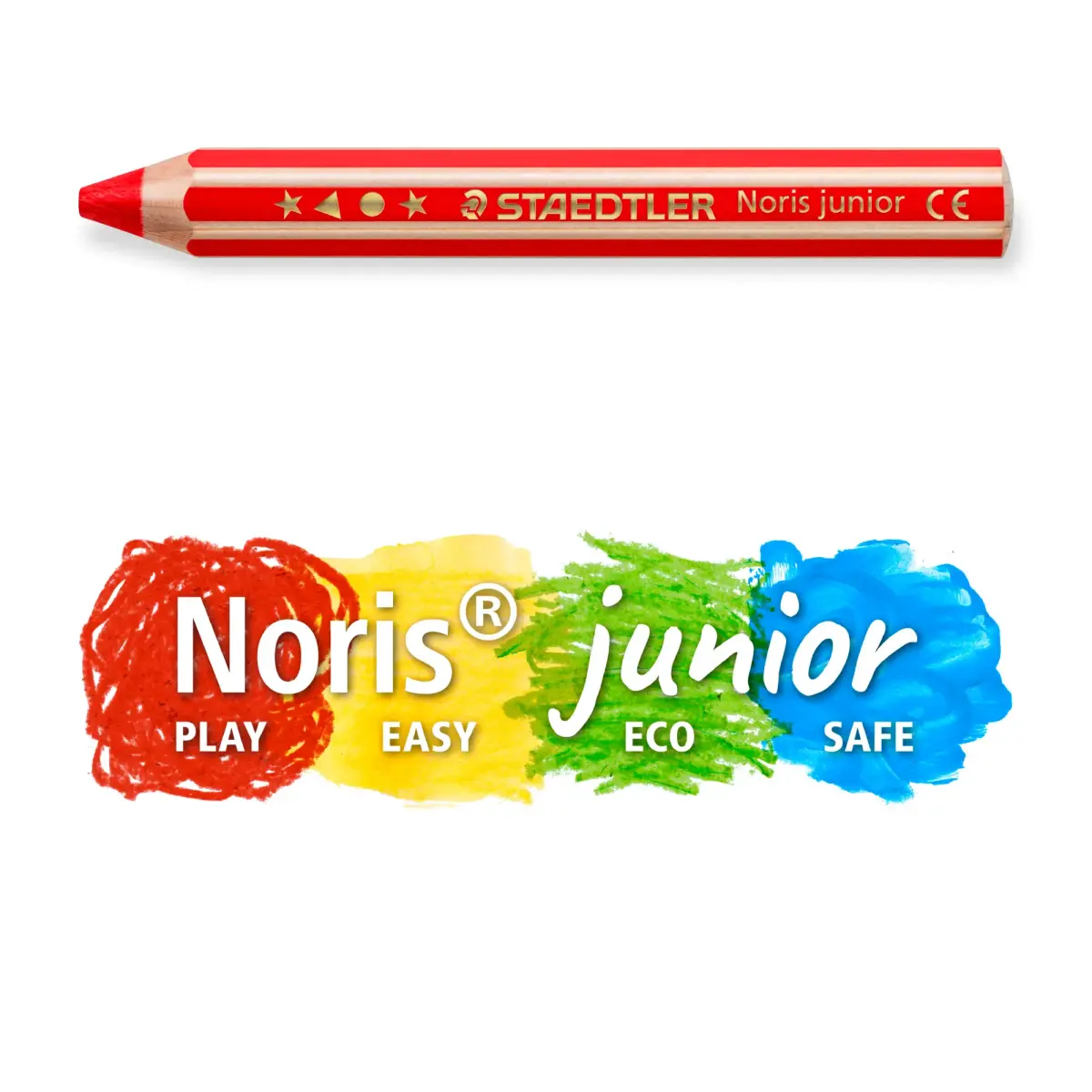 Krāsainie zīmuļi STAEDTLER Buddy 3 in 1, 6 krāsās