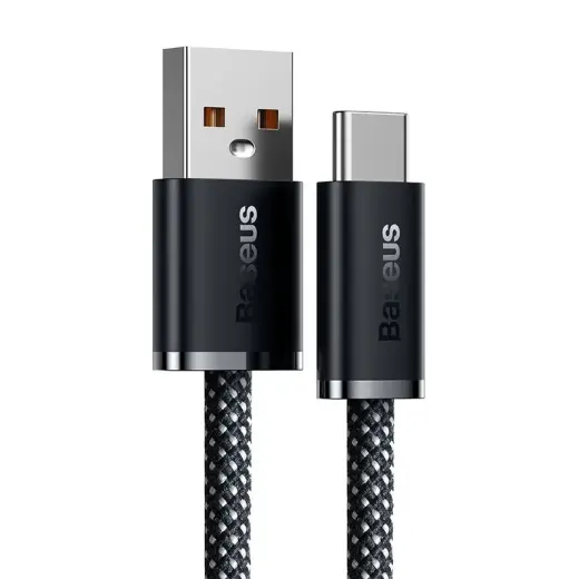 Baseus Dynamic Series CALD000616 datu pārraides un uzlādes vads | USB-A uz USB-C | 100W | 1m | pelēks