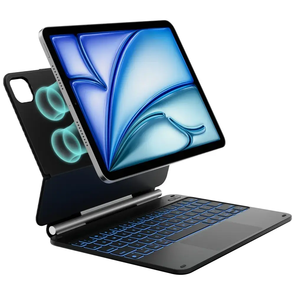 Case Typecase Edge with keyboard for iPad Air 11" 2024/2025 carbon fiber