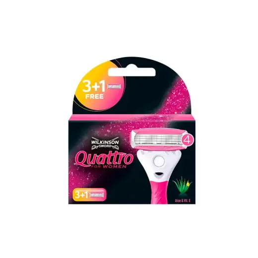 Wilkinson Sword Quattro Razor Baldes for Women