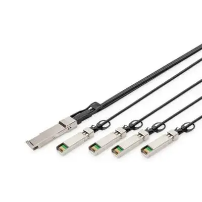 DIGITUS 40G QSFP+ to 4XSFP+ Direct Attach Cable - 2 m