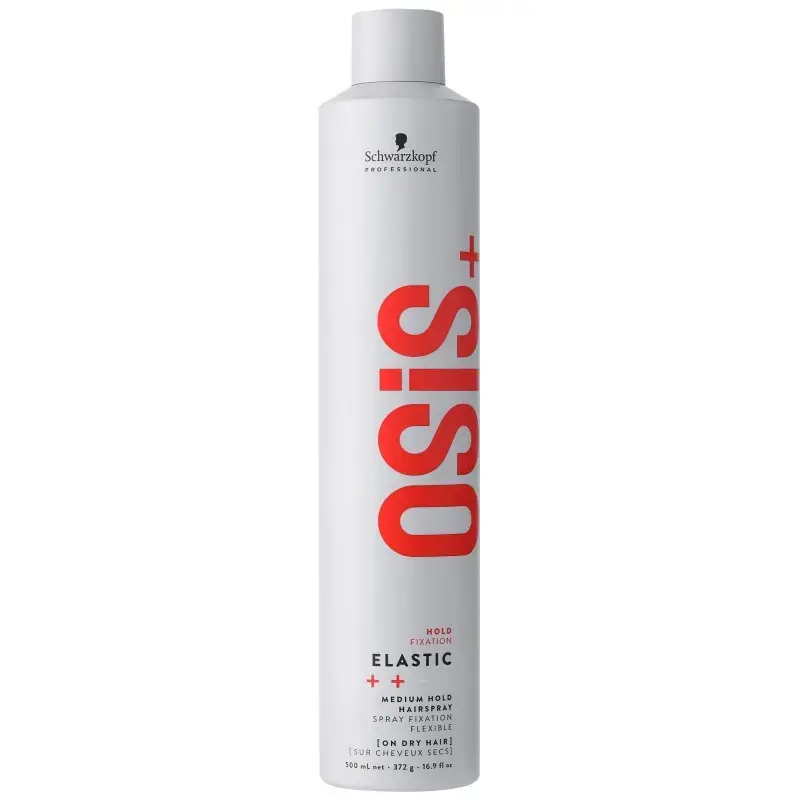 Schwarzkopf Osis+ Elastic Medium Hold Spray 500Ml in Clear