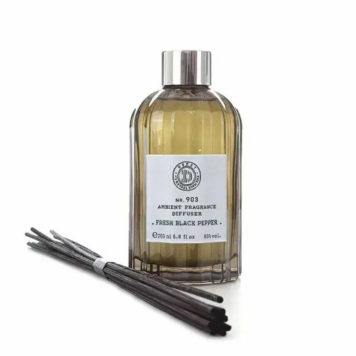 Depot, 900 Scents No. 903, Stick, Fresh Black Pepper, Aroma Reed Diffuser, 200 ml