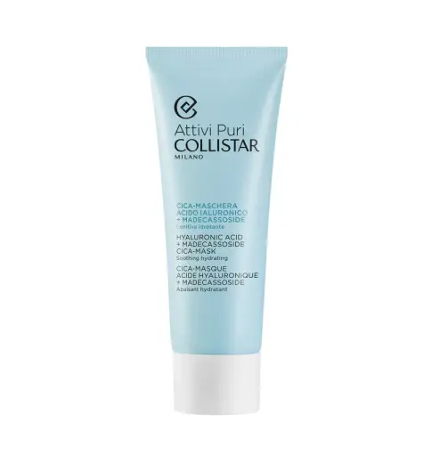 Collistar, Hyaluronic Acid + Madecassoside Cica-Mask, Hydrating, Cream Mask, For Face, 75 ml
