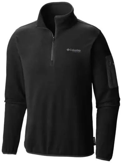 Columbia, Titan Pass 1.0, Half-zip fleece, Sports Men Synthetic Pullover, L