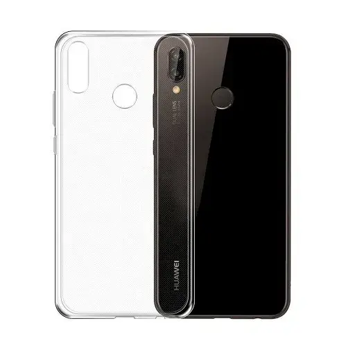 Fusion Ultra Back Case 1 mm Protect Silicone Case For Huawei P20 Lite Transparent