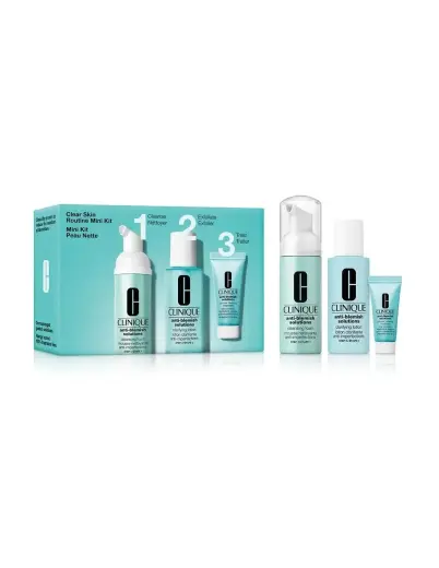Clinique Anti-Blemish Solutions 3-Step Skin Care System Estuche 3 Piezas